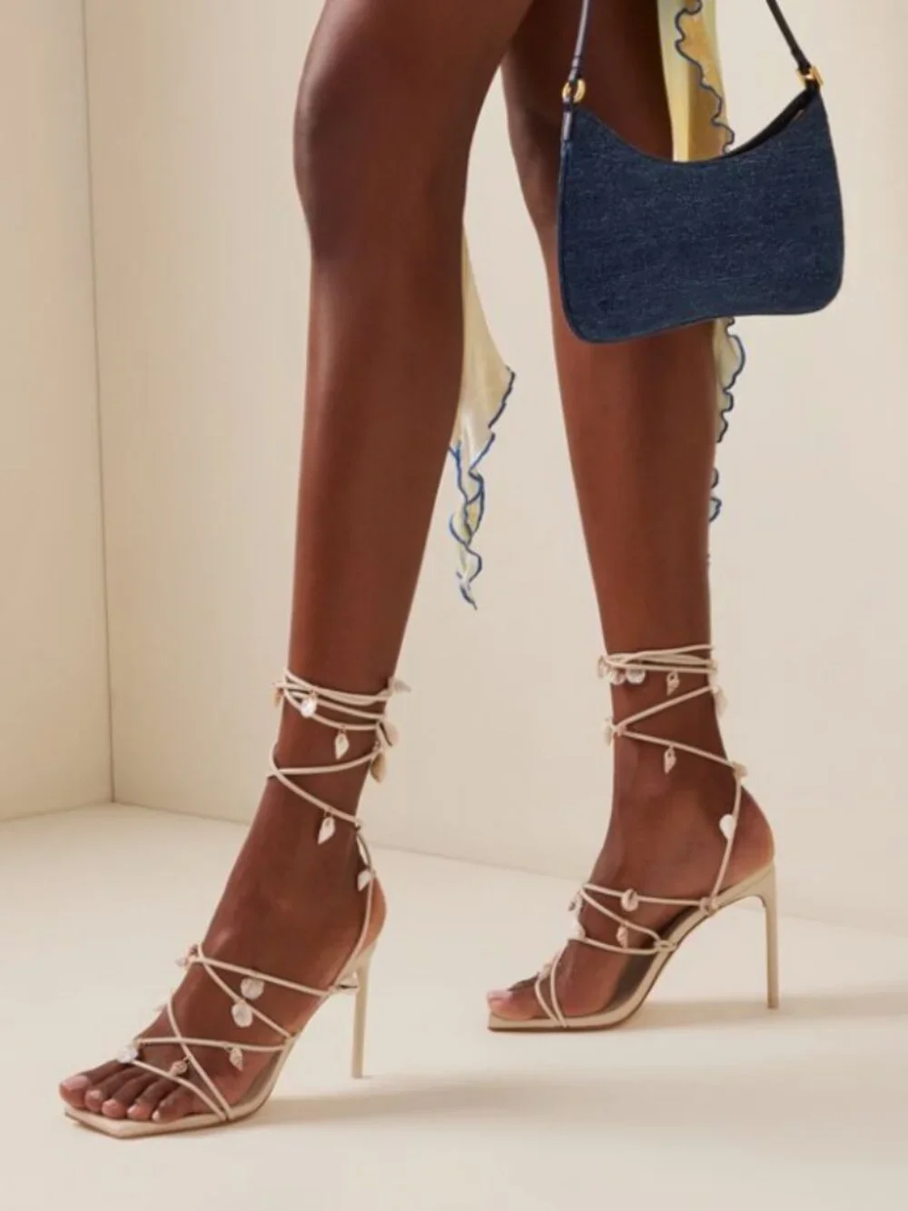 Cult Gaia Lazar Seashell Sandals - 38
